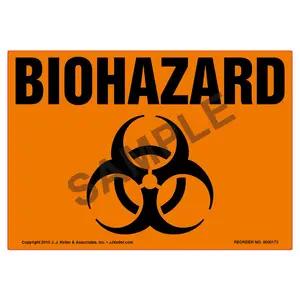 Biohazard Label with Icon
