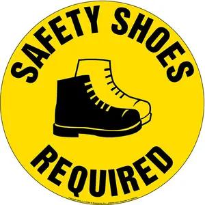Safety Shoes Required Sign