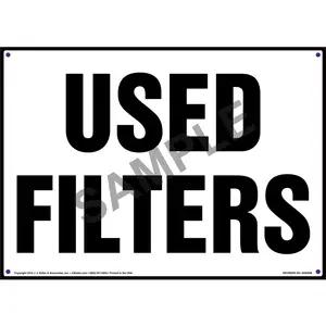 Used Filters Sign