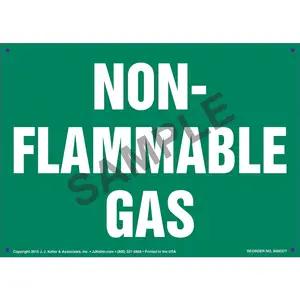 Non-Flammable Gas Sign