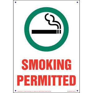 Pennsylvania: Smoking Permitted Sign - Spanish