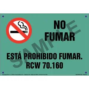 Washington Clean Indoor Air Act: Smoking Prohibited Sign - Spanish
