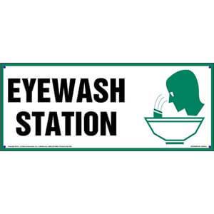 Eye Wash Station Sign
