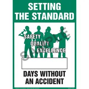 Setting The Standard - Write-A-Day Scoreboard