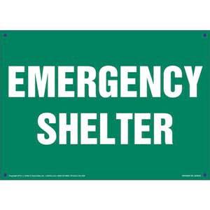 Emergency Shelter Sign