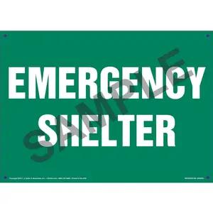 Emergency Shelter Sign