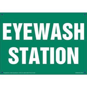 Eye Wash Station Sign