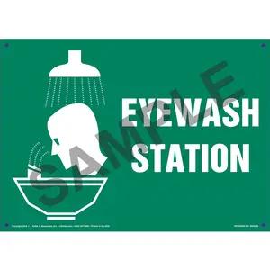 Eye Wash Station Sign