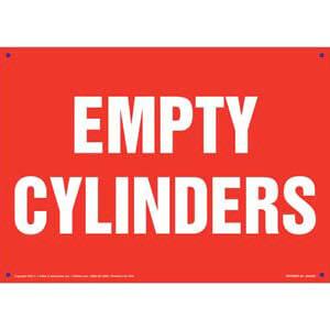 Empty Cylinders Sign