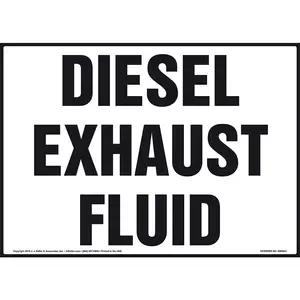 Diesel Exhaust Fluid Sign