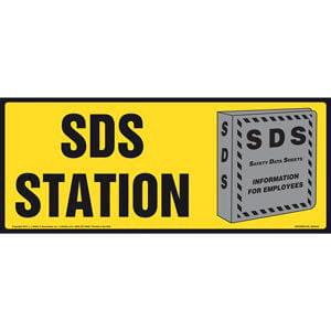 SDS Station Sign With Graphic