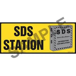 SDS Station Sign With Graphic