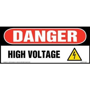 Danger High Voltage - OSHA Sign