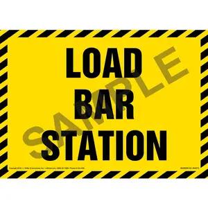 Load Bar Station Sign