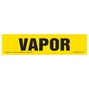 Vapor Label - Yellow