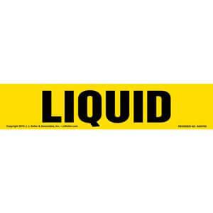 Liquid Label - Yellow