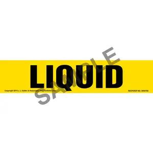Liquid Label - Yellow