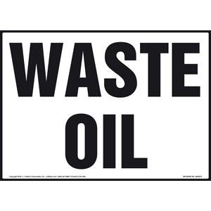 Waste Oil - Sign