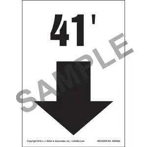 Down Arrow - Label