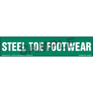 Steel Toe Footwear Label