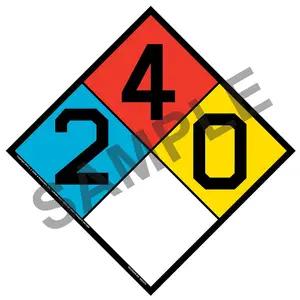 2-4-0 Sign - NFPA