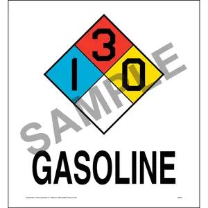 Gasoline 1-3-0 Sign - NFPA