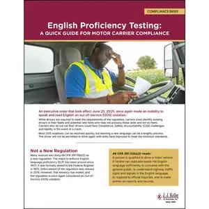 English Proficiency Testing
