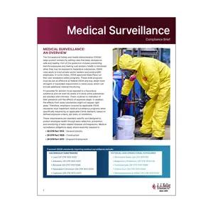 Medical Surveillance Compliance Brief