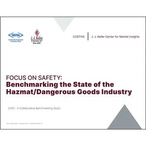 Benchmarking the State of the Hazmat/Dangerous Goods Industry
