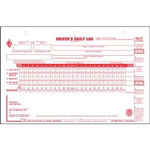 Loose-Leaf Deluxe Duplicate Daily Log - Retail Packaging