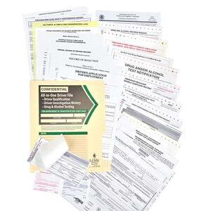 Confidential All-In-One Driver Qualification Packet (Single Copy)