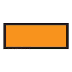 Blank Orange Panel