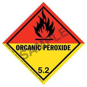 Class 5 Organic Peroxide Labels