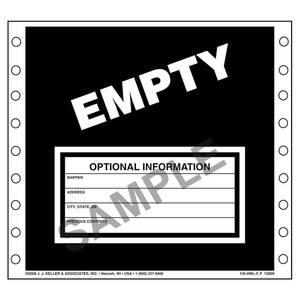 Waste Labels - Empty