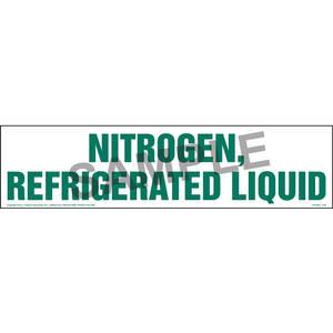 Nitrogen, Refrigerated Liquid Sign