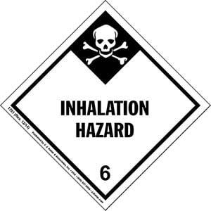 Class 6 Inhalation Hazard Labels