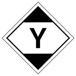 Limited Quantity Y Marking Labels - Paper