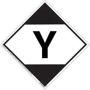 Limited Quantity Y Marking Labels - Polyolefin