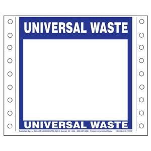Universal Waste Label