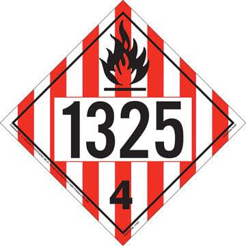 1325 Placard - Division 4.1 Flammable Solid