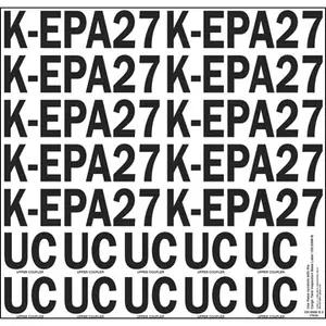 Test & Inspection Label - K-EPA, UC