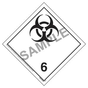 International Division 6.2 Infectious Substances - Wordless