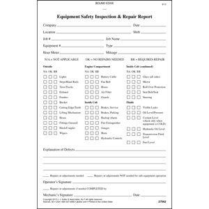 General Equipment Inspection Book - Personalized