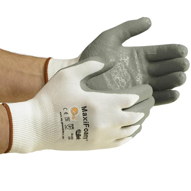 MaxiFoam® Flat-Dip Foam Nitrile Coated Seamless Knit Glove