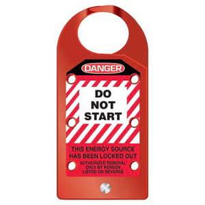 STOPOUT® Aluma-Tag™ Hasp - Danger Do Not Start