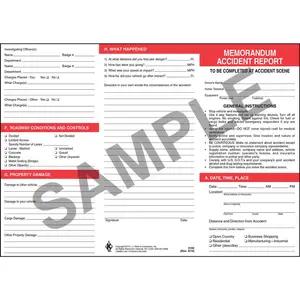 Memorandum Accident Report