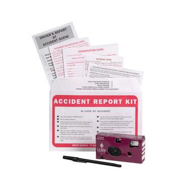 Accident Compliance Kit in Poly Bag w/ 35mm Film Camera