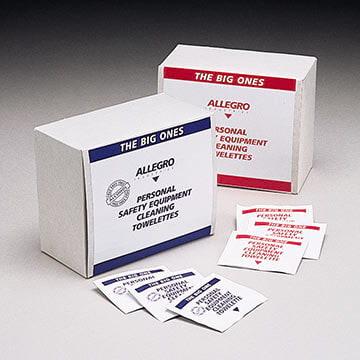 Allegro® 8.5 x 11 Alcohol Respirator Cleaning Wipes, The Big Ones