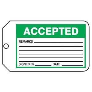 Accepted - Safety Tag