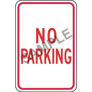 No Parking Sign